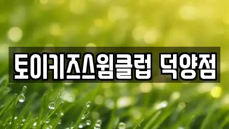 토이키즈스윔클럽 덕양점