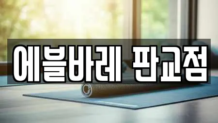 에블바레 판교점