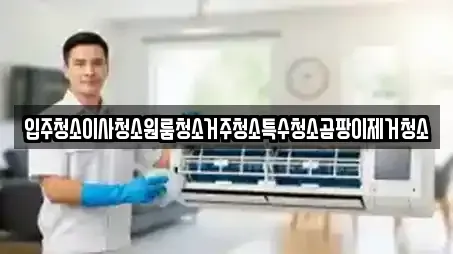 입주청소이사청소원룸청소거주청소특수청소곰팡이제거청소
