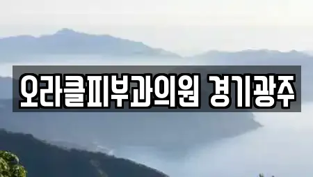 오라클피부과의원 경기광주