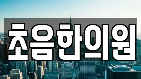 초음한의원