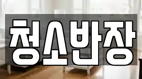 청소반장