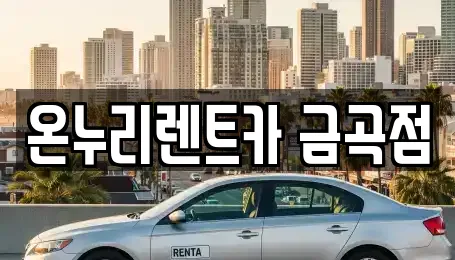 온누리렌트카 금곡점