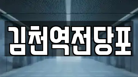 김천역전당포