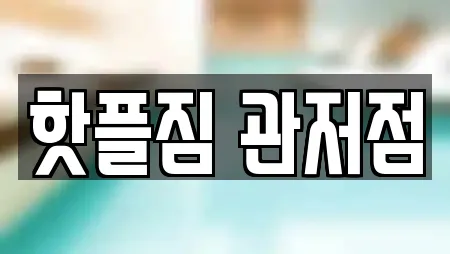 핫플짐 관저점