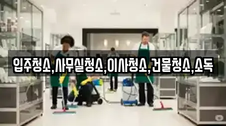 입주청소,사무실청소,이사청소,건물청소,소독