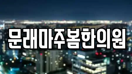 문래마주봄한의원