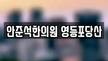 안준석한의원 영등포당산