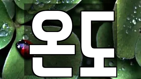 온도
