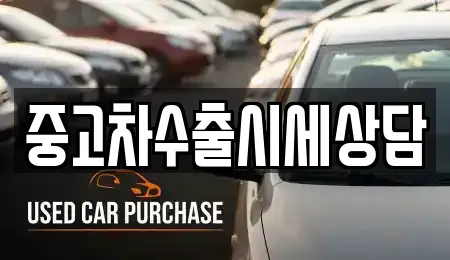 중고차수출시세상담