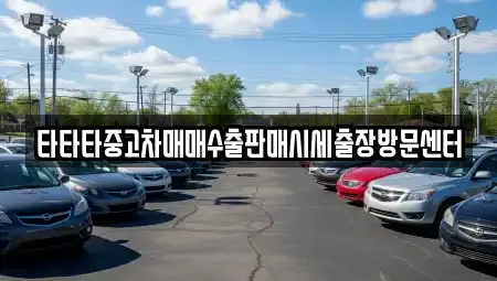 타타타중고차매매수출판매시세출장방문센터