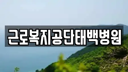 근로복지공단태백병원