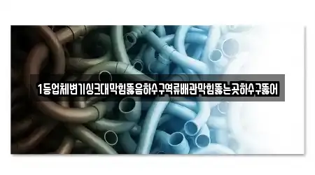 1등업체변기싱크대막힘뚫음하수구역류배관막힘뚫는곳하수구뚫어