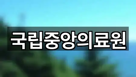 국립중앙의료원