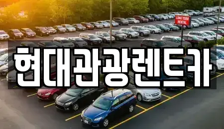 강원 고성군 렌트카 전문 현대관광렌트카