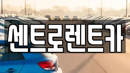 경기 용인시 렌트카 전문 센트로렌트카
