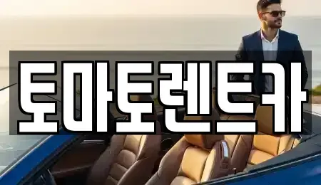 경기도 동두천시 걸산동 렌트카 전문 토마토렌트카