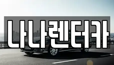 경기도 부천시 오정구 여월동 장기렌트카 전문 나나렌터카
