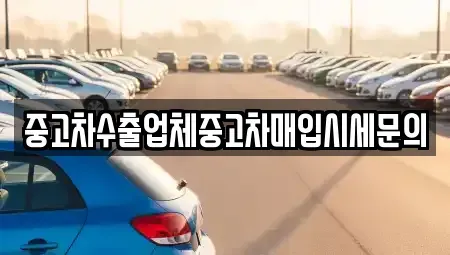 경기도 부천시 오정구 여월동 중고차매입 전문 중고차수출업체중고차매입시세문의