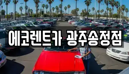 광주광역시 광산구 황룡동 렌트카 전문 에코렌트카 광주송정점