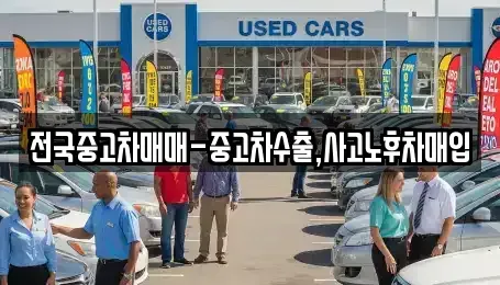 대전 동구 구도동 중고차매입 전문 전국중고차매매-중고차수출,사고노후차매입