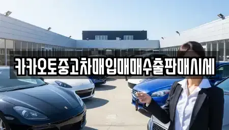 서울특별시 중구 순화동 중고차매입 전문 카카오토중고차매입매매수출판매시세
