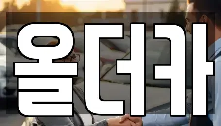 전남 영광군 군서면 렌트카 전문 올더카