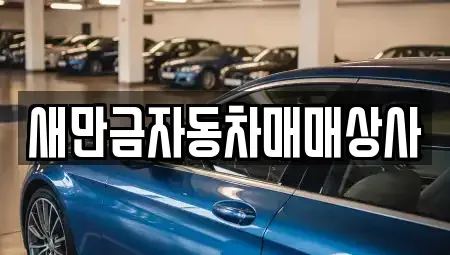 전북 군산시 중앙로3가 중고차 전문 새만금자동차매매상사