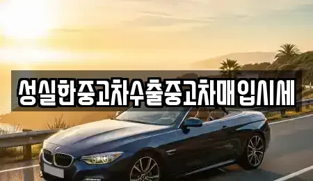 전북 군산시 중앙로3가 중고차 전문 성실한중고차수출중고차매입시세