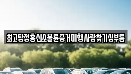 전북 정읍시 영원면 중고차매입 전문 최고탐정흥신소불륜증거미행사람찾기심부름