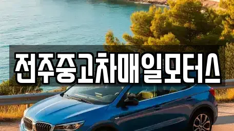 전북특별자치도 전주시 덕진구 장동 중고차 전문 전주중고차매일모터스