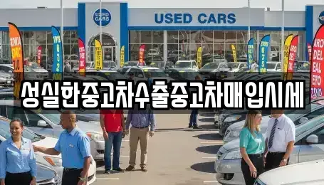 충북 옥천군 이원면 중고차 전문 성실한중고차수출중고차매입시세