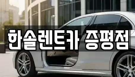 충청북도 증평군 렌트카 전문 한솔렌트카 증평점